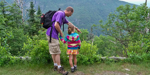 Family Hike - Smugglers Notch State Park -Photo Credit VT State Parks