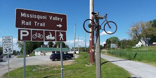 Missisquoi Valley Rail Trail - Photo Credit Steve Schwinn