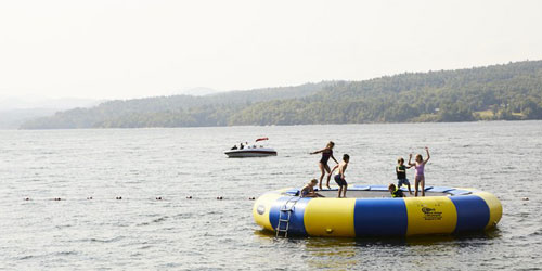 Diving in the Lake 500x250 - Basin Harbor Resort - Vergernnes, VT