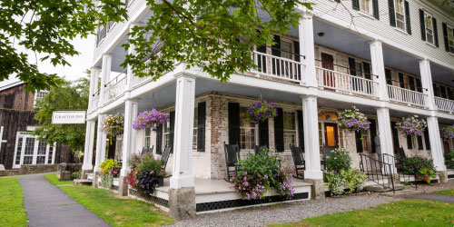 Summer Exterior View - Grafton Inn - Grafton, VT