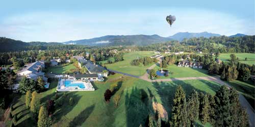 Aerial View - Stoweflake Mountain Resort & Spa - Stowe, VT