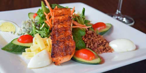Grilled Salmon - Stoweflake Mountain Resort & Spa - Stowe, VT