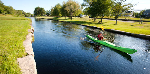 Paddling in Vermont