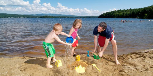 Beach Kids - Bomoseen State Park - Castleton, VT - Photo Credit Vermont State Parks