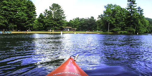 Kayaking - Lake St. Catherine State Park - Photo Credit VT State Parks