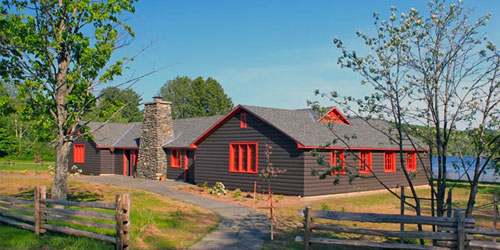 Beach House - Elmore State Park - Photo Credit VT State Parks