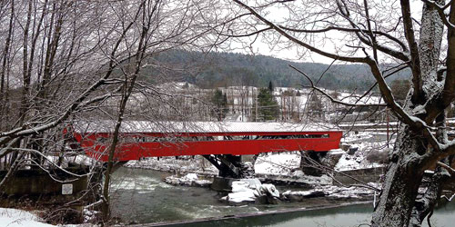 Taftsville Covered Bridge - Photo Credit New England Photography