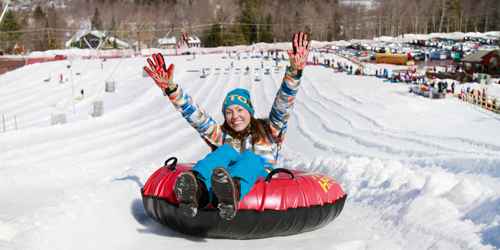 New England's 2 Largest Winter Tubing Parks Are in Massachusetts