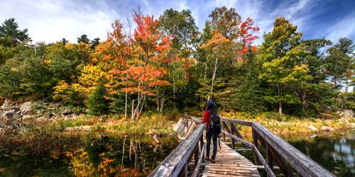 Fall Foliage in Vermont - Stowe and Northern Mountains Loop Drive Tour