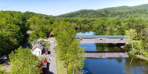 Lamoille Valley Rail Trail in Vermont