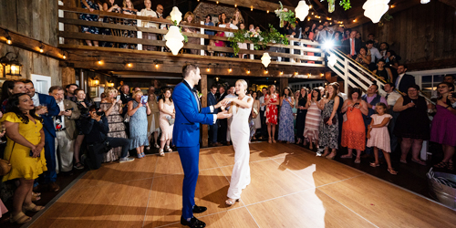 Barn Wedding Ceremony- Grafton Inn - Grafton, VT - Photo Credit Kate & Keith Photography