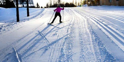 Skiing at Craftsbury Outdoor Center