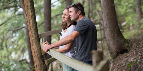 Hiking Couple - Basin Harbor - Vergennes, VT