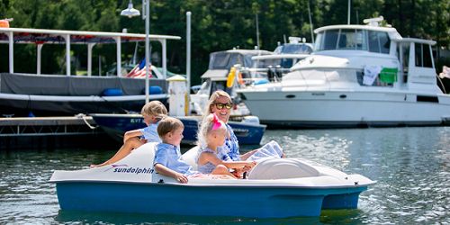 Paddle Boat Family - Basin Harbor - Vergennes, VT