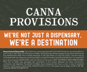 Canna Provisions in Lee and Holyoke, MA - We're not just a dispensary, we're a destination! Click here to visit.