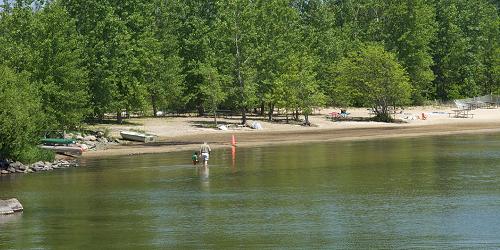 Beach at Alburgh Dunes State Park - Photo Credit VT State Parks