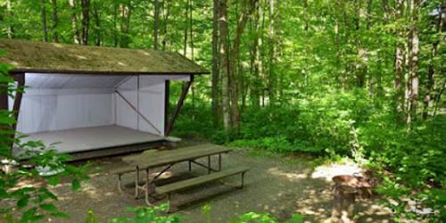 Campground at Molly Stark State Park - Wilmington, VT - Photo Credit VT State Parks