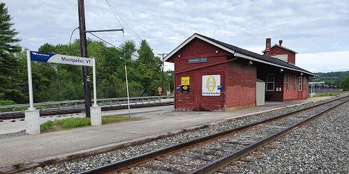 Montpelier Amtrak Station - Montpelier, VT - Photo Credit Daniel Radchenko