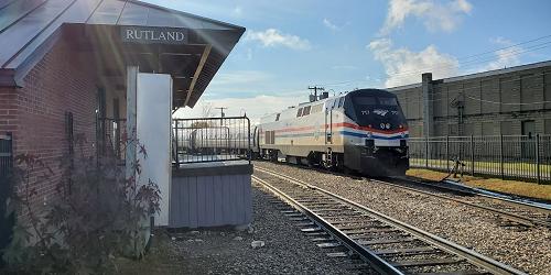 Rutland Train Station - Rutland, VT - Photo Credit Casey Richards