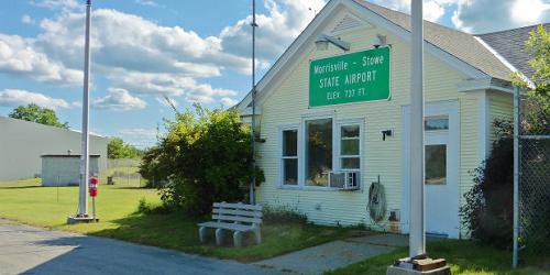 Morrisville-Stowe State Airport - Morrisville, VT - Photo Credit Lisa Friedman