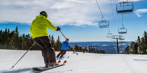 Downhill Skiing - Mount Snow Ski Area - West Dover, VT