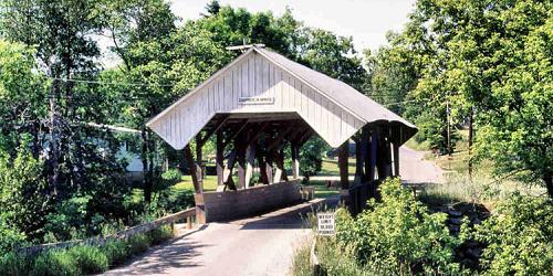 Chamberlin Mill Bridge - Lyndonville, VT - Photo Credit Joe Nelson
