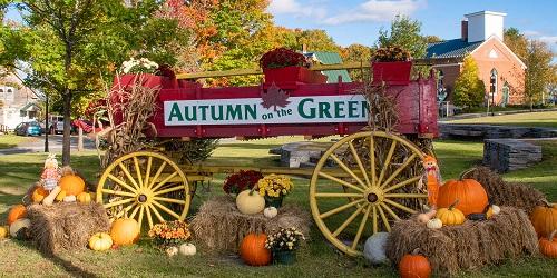 Autumn on the Green - Vermont's Northeast Kingdom