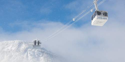 Gondola at Jay Peak Ski Area - Vermont's Northeast Kingdom