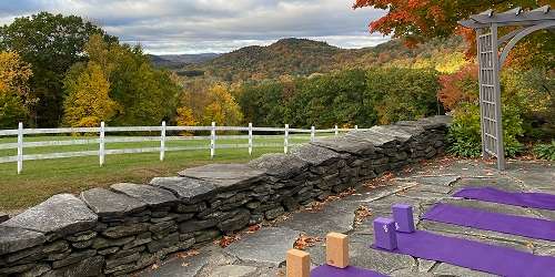 Outdoor Fall View - Wild Trails Farm - Springfield, VT