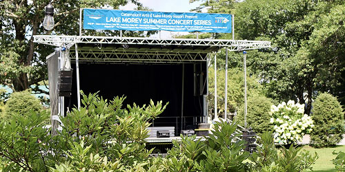 Summer Concert Stage - Lake Morey Resort - Fairlee, VT