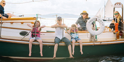 Family Sail - Whistling Man Schooner Co. - Burlington, VT
