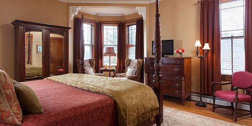Captain Lyon Room - Lang House on Main Street - Burlington, VT