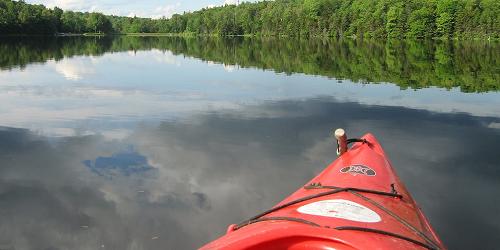 Paddling at Woodford State Park - Woodford, VT - Photo Credit VT State Parks