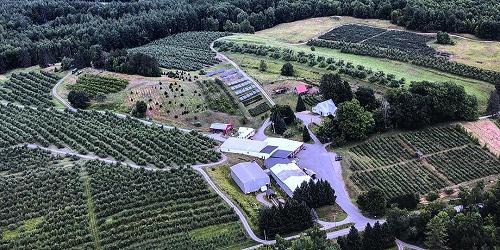 Green Mountain Orchards - Putney, VT - Photo Credit American Aerial Scenes LLC
