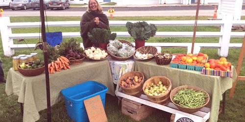 Fresh Veggies at Craftsbury Farmers Market - Craftsbury, VT - Photo Credit Kris Coville